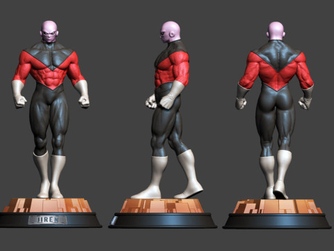 Jiren the Gray 3D Print Model