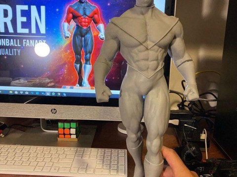 Jiren the Gray 3D Print Model