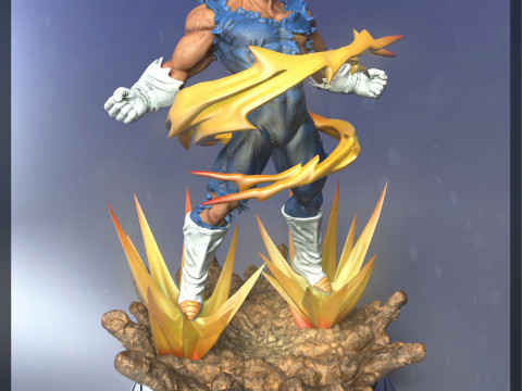 Majin Vegeta 3D printmodel