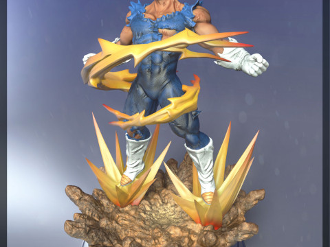 Majin Vegeta 3D printmodel