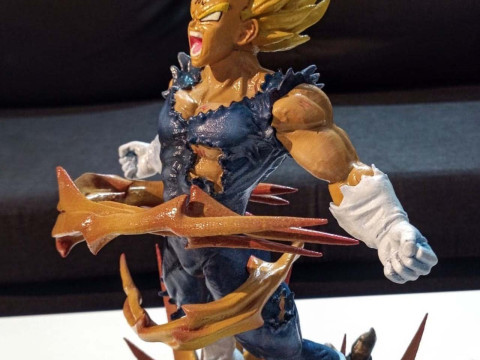 Majin Vegeta 3D printmodel