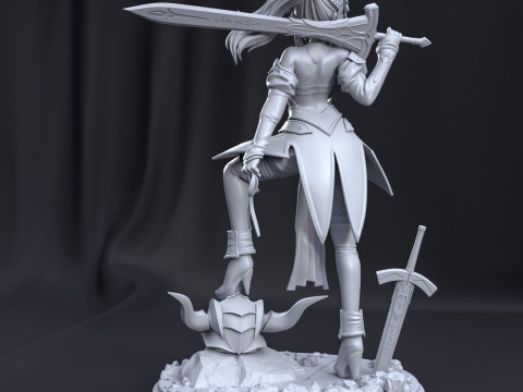 Mordred Pendragon Fate Apocrypha Model do druku 3D