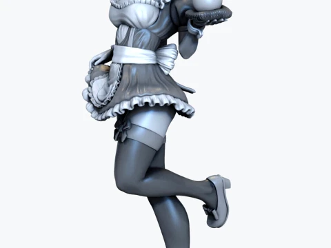 Android 18 Maid 3D Print Model