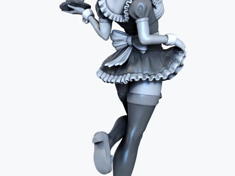 Android 18 Maid 3D Print Model