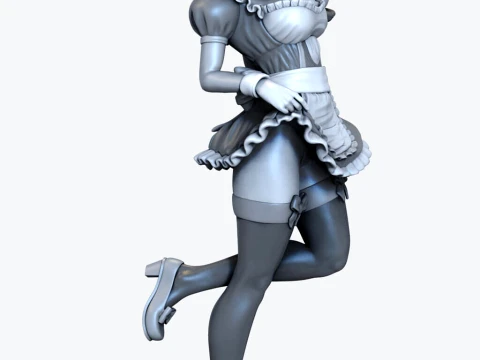 Android 18 Maid 3D Print Model