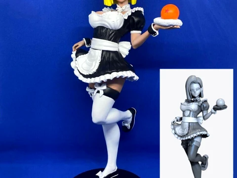 Android 18 Maid 3D Print Model