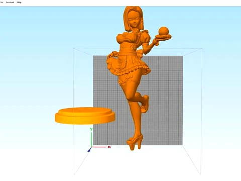 Android 18 Maid 3D Print Model