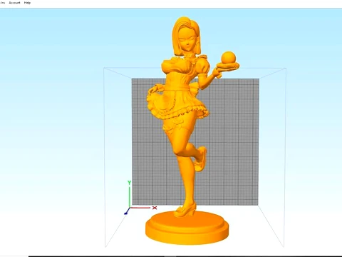Android 18 Maid 3D Print Model