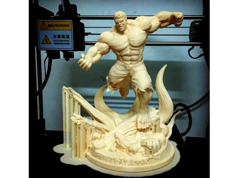 Angry Hulk 3D Print Model