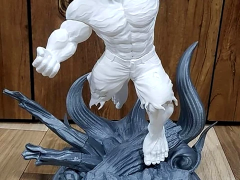 Angry Hulk 3D Print Model