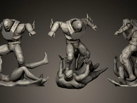 Batman S&uuml;permen'e Karşı 3D Baskı Modeli