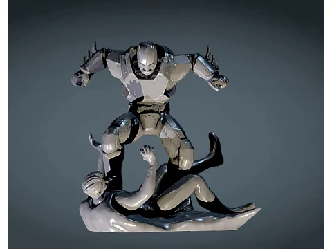 Batman Vs Superman 3D Print Model