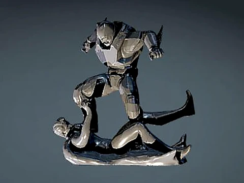 Batman Vs Superman 3D Print Model