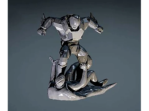 Batman Vs Superman 3D Print Model