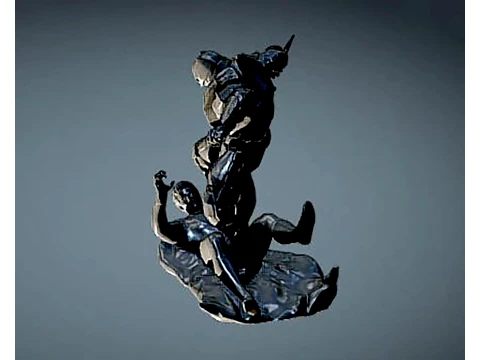 Batman Vs Superman 3D Print Model