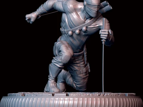 Snake Eyes 3D Print Model
