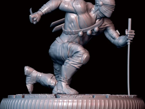 Snake Eyes 3D Print Model
