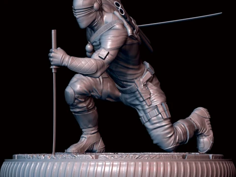 Snake Eyes 3D Print Model