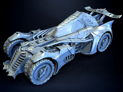 BatMobile 3D Print Model