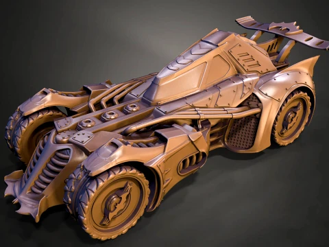 BatMobile 3D Print Model