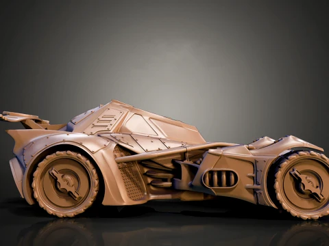 BatMobile 3D Print Model