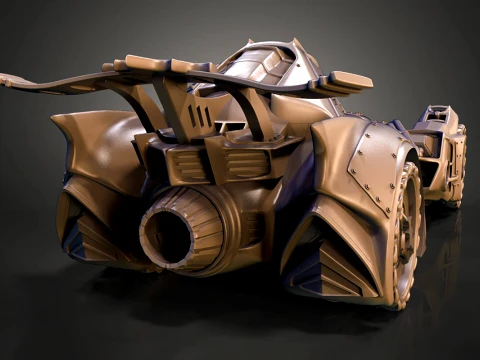 BatMobile 3D Print Model