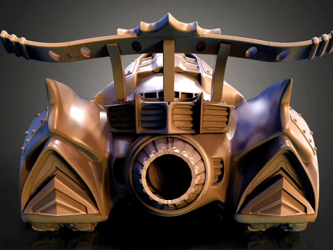 BatMobile 3D Print Model