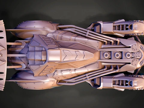 BatMobile 3D Print Model