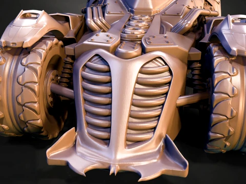 BatMobile 3D Print Model