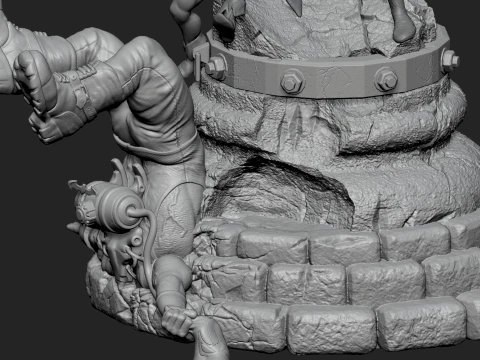 Batman and Robin 3D Print Model