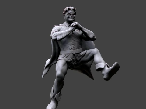 Batman and Robin 3D Print Model