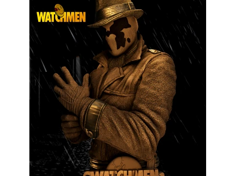 Busto de Rorschach Modelo de Impressão 3D