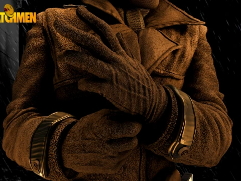 Busto de Rorschach Modelo de Impressão 3D