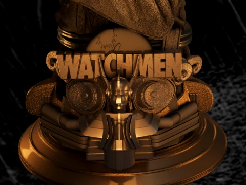 Busto de Rorschach Modelo de Impressão 3D