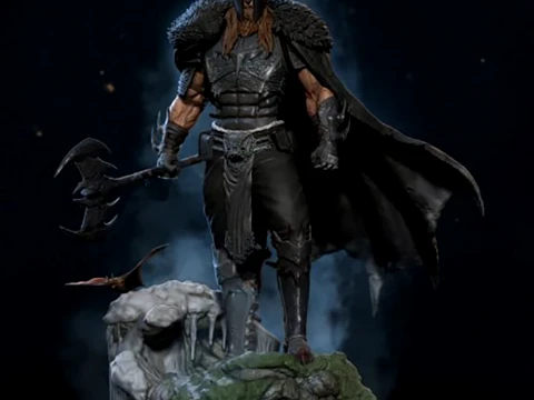 batman vikingo Modelo de impresión 3D