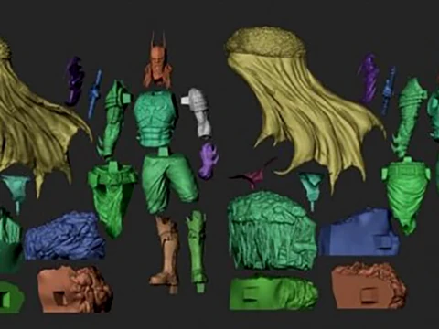 Batman Viking 3D Print Model