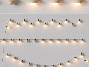 SOLVINDEN Ikea Garden garland 3D Model