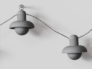 SOLVINDEN Ikea Garden garland 3D Model