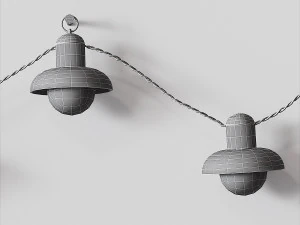 SOLVINDEN Ikea Garden garland 3D Model