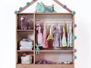 어린이 옷장 3D 모델