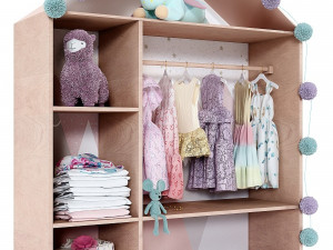 Childrens wardrobe 3D Model