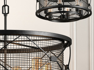 Mosquitoes Caster Chandelier Chandelier 3D-Modell
