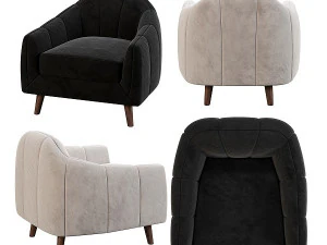 MyFurnish インスピレーション Jasmine Lite アームチェア 3Dモデル