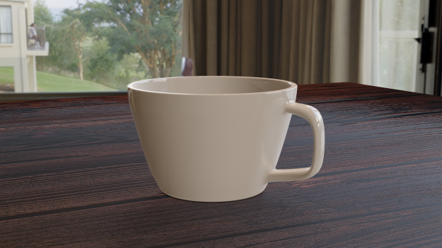 Cup Model 3D .c4d .max .obj .3ds .fbx .stl .blend 