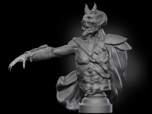 Demon Leader 3D प्रिंट मॉडल