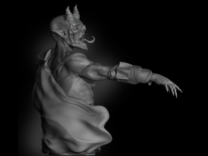 Demon Leader 3D Print Model