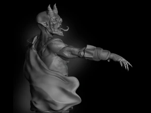 D&auml;monenf&uuml;hrer 3D Druckmodell