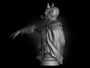 Demon Leader 3D Print Model