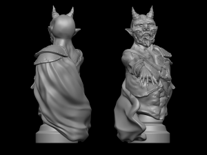 Demon Leader 3D Print Model