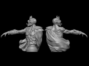 D&auml;monenf&uuml;hrer 3D Druckmodell